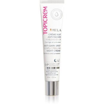 Topicrem MELA Corrective Night Cream cremă corectoare de noapte impotriva petelor 40 ml