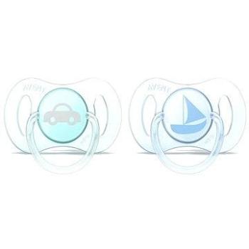 Philips AVENT cumlík MINI 0 – 2 mesiace, chlapec, 2 ks (8710103618324)