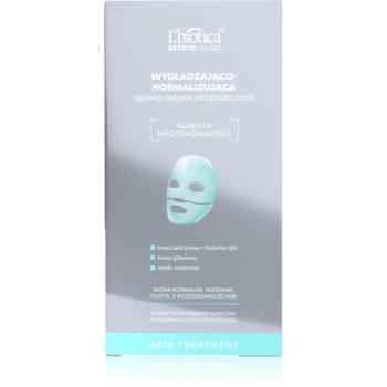 L’biotica Estetic Clinic Acid Treatment mască intensă cu hidrogel cu efect de netezire 1 buc