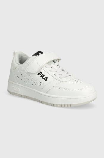 Dětské sneakers boty Fila FILA REGA velcro bílá barva