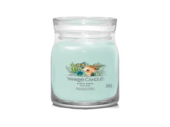 Yankee Candle Lumânare aromatică Signature pahar medium Aloe & Agave 368 g