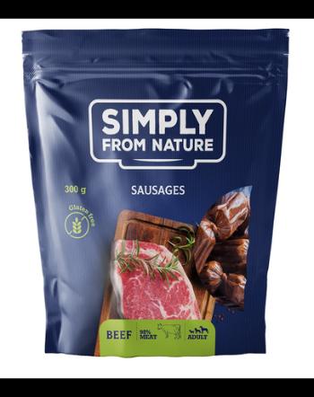 SIMPLY FROM NATURE Carnaciori cu vita pentru caini 300 g