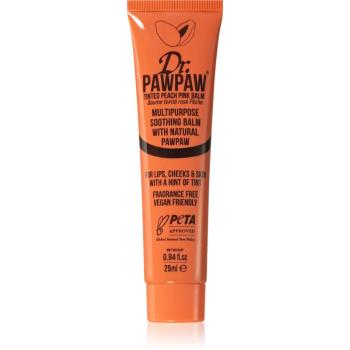 Dr. Pawpaw Peach Pink balsam tonic pentru buze si obraji 25 ml