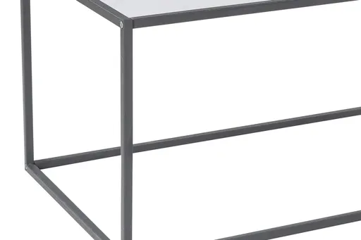 Masuta de cafea, Hanah Home, Lizbon, 90x40x50 cm, Negru