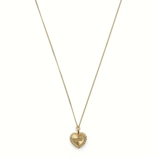 Liu Jo Colier romantic cu inimă placat cu aur Fashion LJ2217