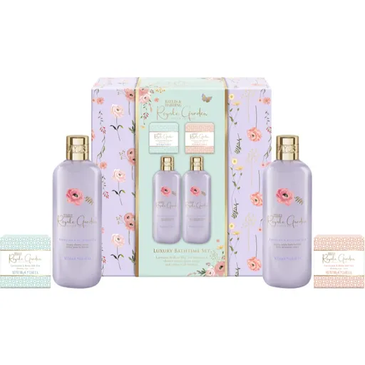 Baylis & Harding Royale Garden Lavender & Rose Hip Tea set cadou pentru baie