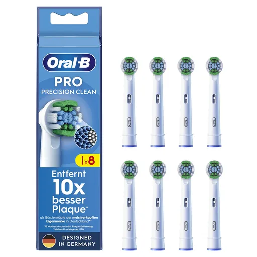 Oral B Capete de perie de schimb Precision Clean EB20 8 buc