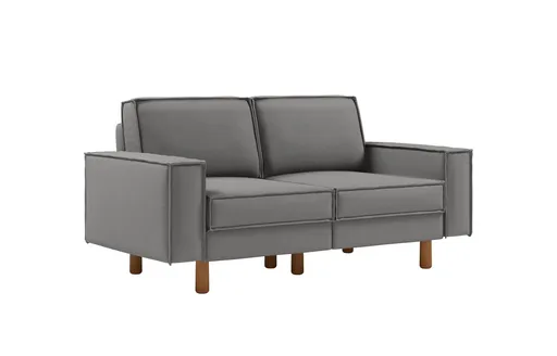 Canapea 2 locuri, Atelier del Sofa, 918CMF1225, Otel, Obsidian / Nuc