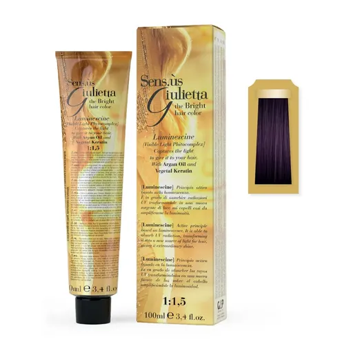 Vopsea de Par Permanenta Giulietta 5.7, 100 ml