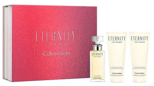Calvin Klein Eternity - EDP 100 ml + loțiune de corp 100 ml + EDP 10 ml