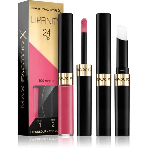 Max Factor Lipfinity Lip Colour ruj cu persistenta indelungata balsam culoare 020 Angelic 4,2 g