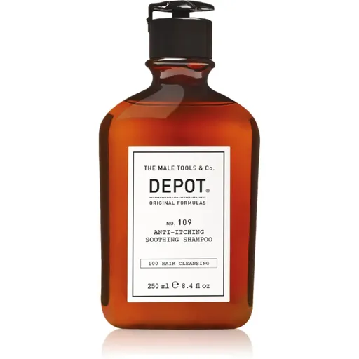 DEPOT 100 HAIR CLEANSING NO. 109 ANTI-ITCHING SOOTHING SHAMPOO sampon cu efect calmant pentru toate tipurile de păr 250 ml
