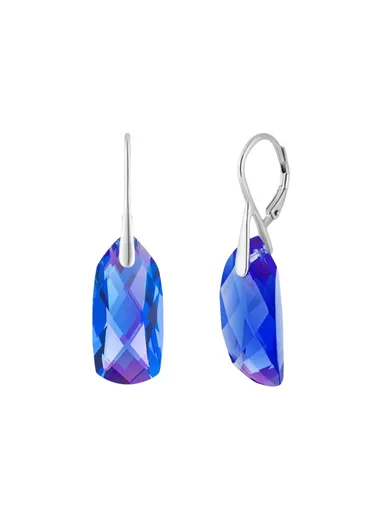 Preciosa Cercei fermecători din argint cu cristal ceh Preciosa Crystal Bay Royal Lagoon 6261 58