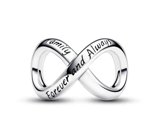 Pandora Mărgea din argint Infinit Forever & Always 793243C00