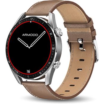 ARMODD Silentwatch 5 Pro ceas inteligent culoare Silver/Leather 1 buc