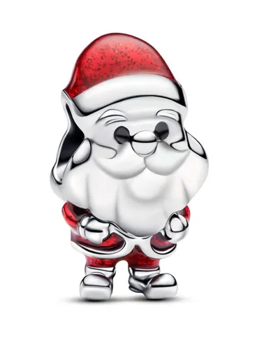 Pandora Mărgea din argint Moș Crăciun jucăuș Moments 793593C01