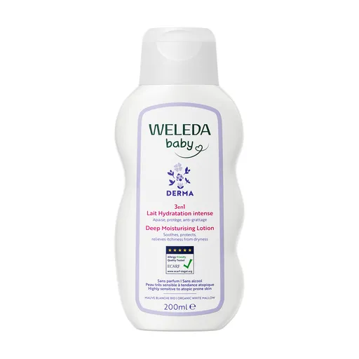 Weleda Lapte hidratant 3în1 Derma (Deep Moisturising Lotion) 200 ml