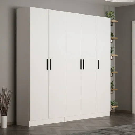 Cuier de perete, Hanah Home, Noah, 225x210x35 cm, Alb