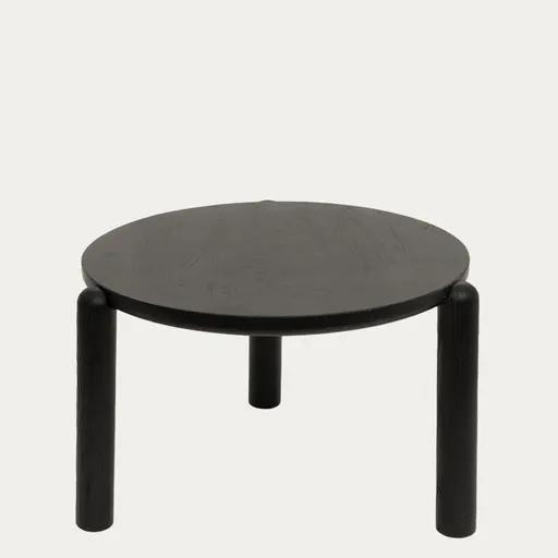 Masuta de cafea Delicia, Homla, 60x40 cm, lemn, negru