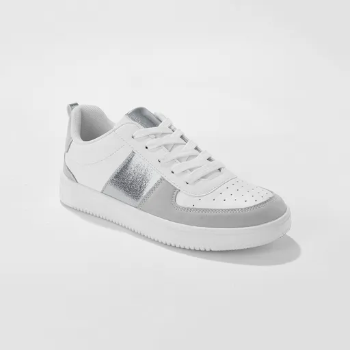 Adidași cu platformă, gri