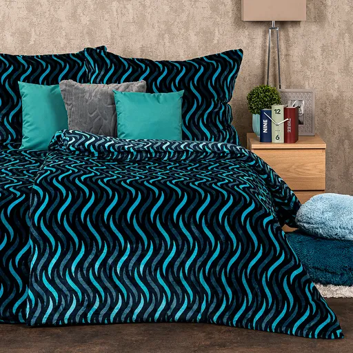 Lenjerie de pat 4Home Wave microflanel, 140 x 220 cm, 70 x 90 cm