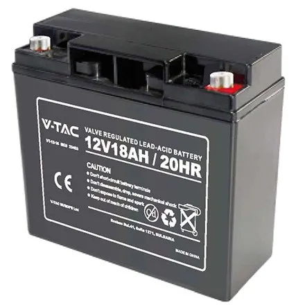 Acumulator gel plumb 12V 18AH 180X77X167MM V-TAC SKU-23453