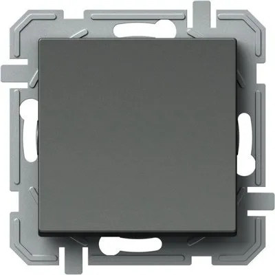 Logiq Intrerupator Cruce 1P 10A 250V Antracit, TEM Modul TEM-SQ70ATXO-U