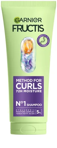 Garnier Șampon pentru păr uscat ondulat și creț Curls Method (Shampoo) 200 ml