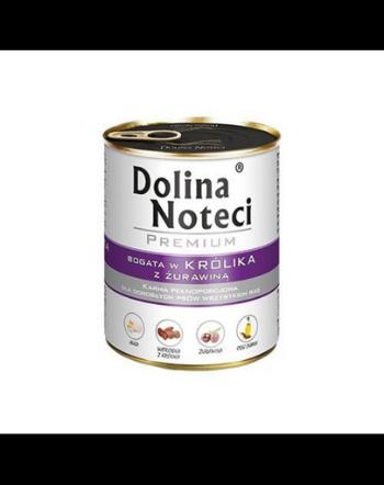 DOLINA NOTECI Premium bogat in iepure cu merisoare 800 g