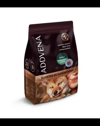 ADDVENA Boosted by Superfoods Adult medium&amp;large 2,5 kg hrana caini rasa mijlocie si mare