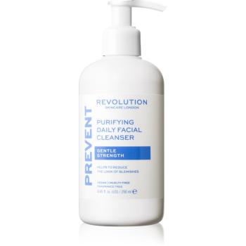 Revolution Skincare Blemish Prevent gel de curățare blând pentru ten acneic 250 ml