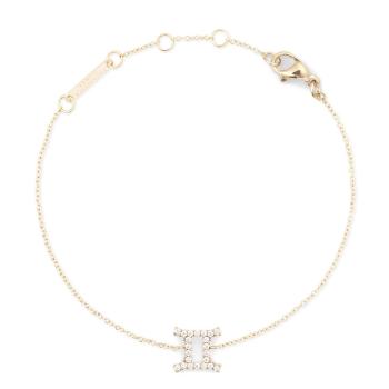 Daniel Wellington Brățară tip lanț, placată cu aur, cu simbolul zodiacal Gemeni Crystal Zodiac DW00400909