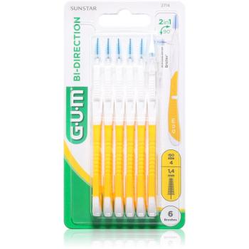 G.U.M Bi Direction Interdental Brush 2714 perie interdentara 1,4 mm 6 buc