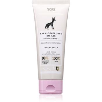 Yope Creamy Peach cremă intens hidratantă de maini 50 ml