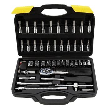 Green Set chei tubulare 1/4", 46 buc
