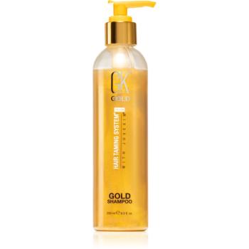 GK Hair Gold Shampoo șampon de protecție și hidratare  cu aloe vera si unt de shea 250 ml