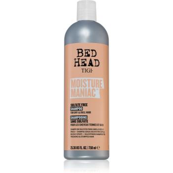 TIGI Bed Head Moisture Maniac Sampon pentru curatare si hranire a parului pentru par uscat 750 ml