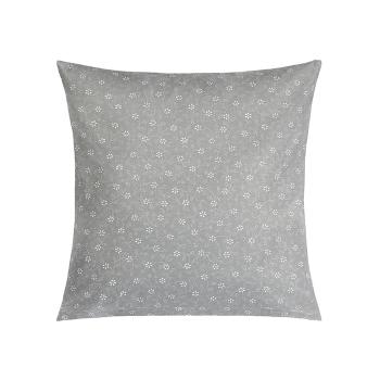 Bellatex Pernă Adela Floare înflorită gri, alb ,40 x 40 cm