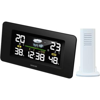 Stație meteo Sencor SWS 5270 cu senzor wireless,negru