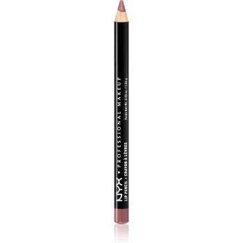 NYX Professional Makeup Slim Lip Pencil creion de buze cu trasare precisă culoare Nude Pink 1 g