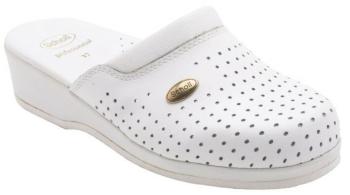 Saboți medicali Scholl CLOG BACK GUARD PROFESSIONAL, măr.39, alb, alb, 39 EU