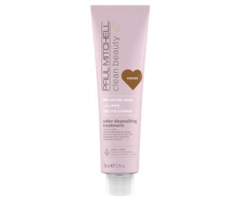 Paul Mitchell Mască de păr Clean Beauty Cocoa (Color Depositing Treatment) 150 ml
