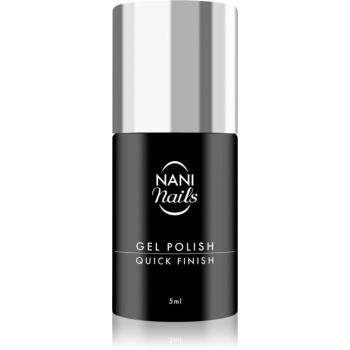 NaniNails NANI Quick Finish strat de acoperire pentru protecție perfectă și strălucire intensă 5 ml