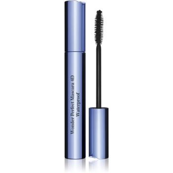 Clarins Wonder Perfect Mascara 4D Waterproof mascara rezistent la apă pentru curbarea și separarea genelor 01 - Perfect Black 8 ml