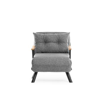 Fotoliu Sando Single Gri deschis, gri deschis