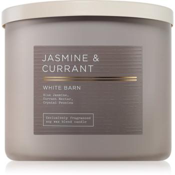 Bath & Body Works Jasmine & Currant illatgyertya 411 g