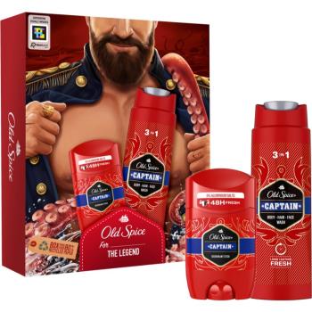 Old Spice Captain Dark Captain set cadou pentru barbati