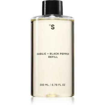 Sister's Aroma Basilic + Black Paper reumplere în aroma difuzoarelor 200 ml