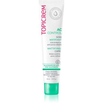 Topicrem AC Mattifying Care crema de piele ușor liniștitoare 40 ml