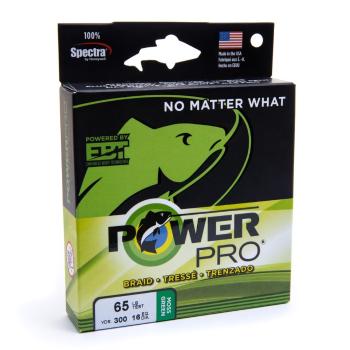 PowerPro Pletená Šňůra Braided Line Moss Green 135m - 0.19mm 13kg